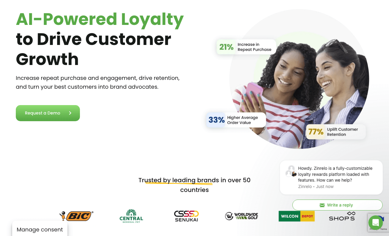TrueLoyal Marketing Automation showing Marketing Automation - Omnichannel loyalty programs that drive repeat purchases